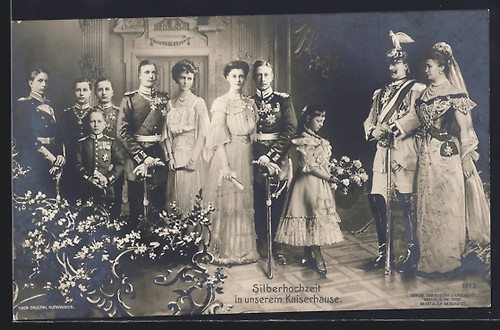 Silberhochzeit kaiserhause - silberhochzeit, im