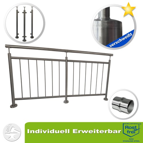 Geländer edelstahl als - geländer,