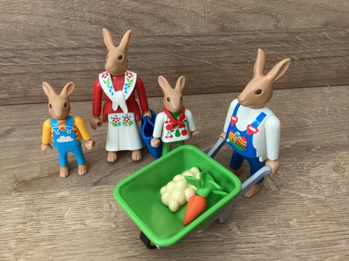 Playmobil hasenfamilie set - -,