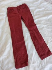 Pocopiano Winter Thermo Jeans Hose Gr 140, rot 