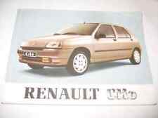 Betriebsanleitung RENAULT CLIO Handbuch 1990