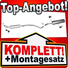 Auspuff für CITROEN C4 I II DS4 PEUGEOT 308 3008 1.2 THP 1.6 VTi Auspuffanlage