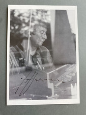 ERICH HAUSER (†2004) signed original signierte Kunstkarte 10x15 Autogramm