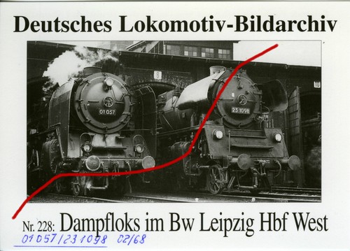 Dampflok 057 und 1098 - 057,