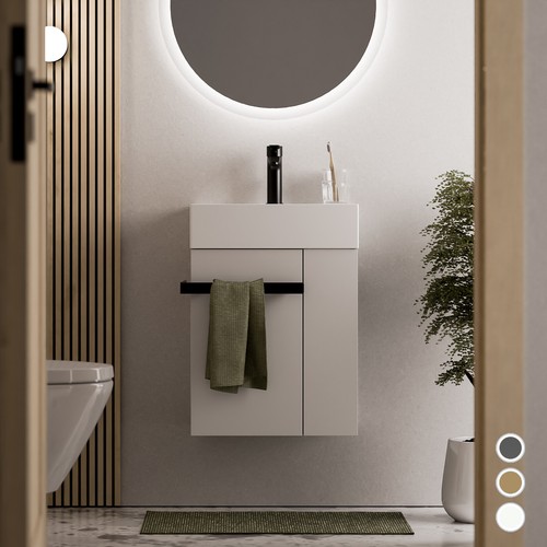 Badmöbel set gäste - set, wc