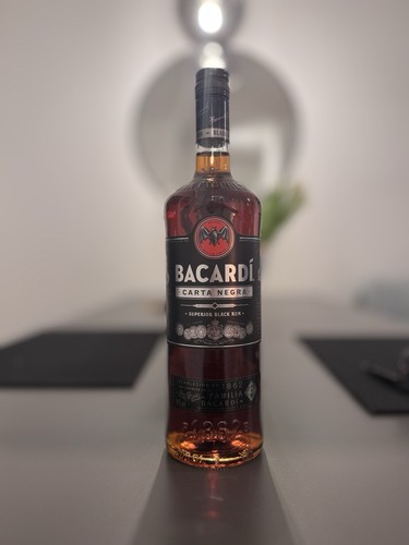 Bacardi black - -, carta