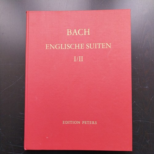 Bach englische suiten - j.s.,