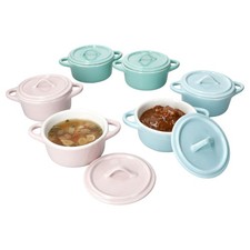 6er set emilia mini cocotte - 6er, mini-cocotte