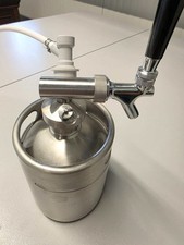 Mini Edelstahlfass mit