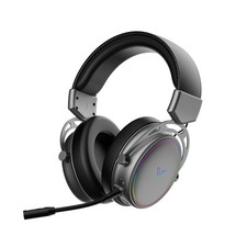 Rapoo Gaming Headset Bluetooth 2,4GHz Wireless Mikrofon PC wiederaufladbar Grau