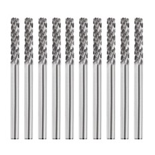 10Stk. Vhm Frässtift Wolframcarabid Hartmetallfräser 3mm Schaftfräser Frässtifte