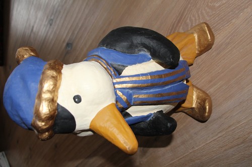 Pinguin pappmache pappfigur - pinguin,