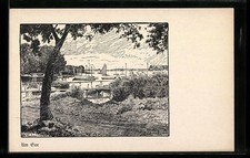 Künstler-AK Berlin-Tegel