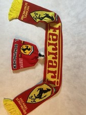 Michael Schuhmacher Ferrari Formel 1 Mütze & Schal Vintage Fanartikel