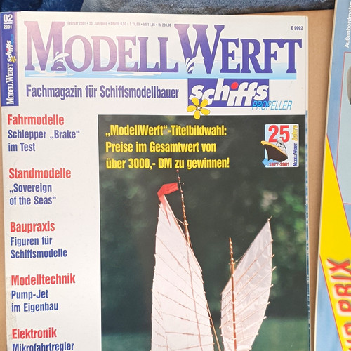 Zeitschrift modellwerft - zeitschrift,