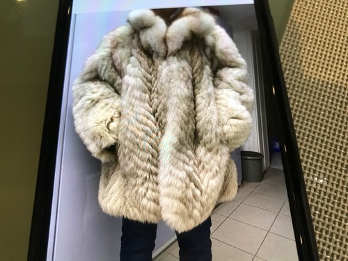 Damen blaufuchsjacke galoniert - damen,