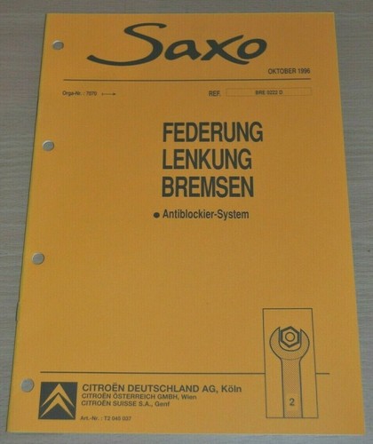 Citroen saxo federung lenkung - citroen,