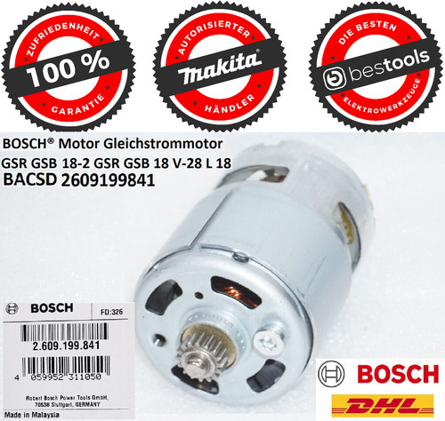 Bosch motor gleichstrommotor - bosch®,