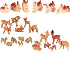 Handgeschnitzte figuren tiere - handgeschnitzte,