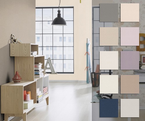 Vliestapeten leinen textil - vliestapeten,