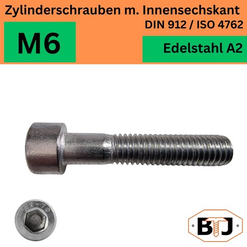 Zylinderschrauben - m6,