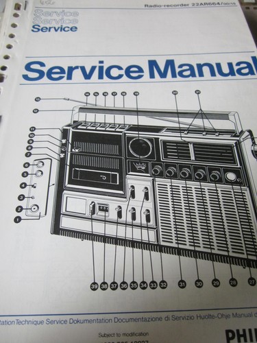 Philips radio recorder 22ar664 - philips,