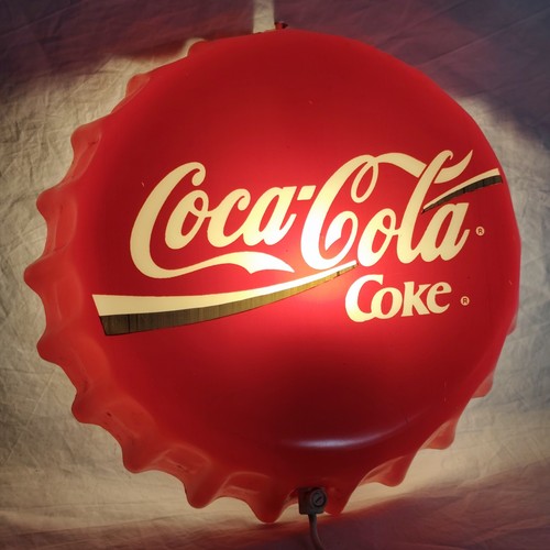 Coca cola werbelampe - cola,