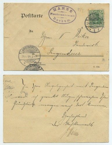 75690 postkarte rechtsanwalt - 75690,