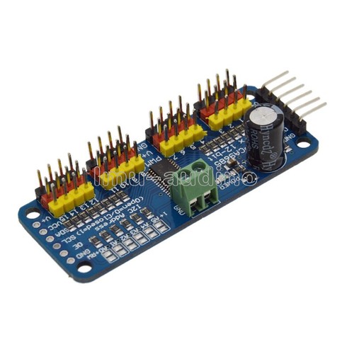 Pca9685 channel bit pwm - 16,