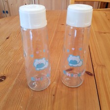?2 Chicco Babyflaschen Flaschen Glas 280 ml Vintage?