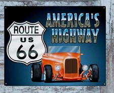 Hot Rod Schild 30 x 40 cm