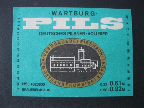 Veb brauerei eisenach - veb,