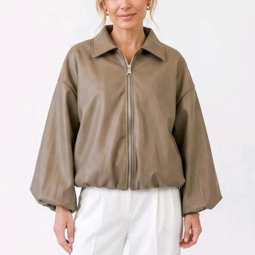 Damen oversize blousonjacke - damen,