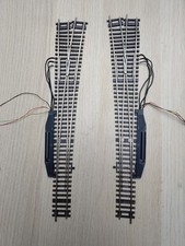 Roco Line o. Bettung Weichenpaar W10 42488 u. 42489 + Antriebe 40295 u. 40296