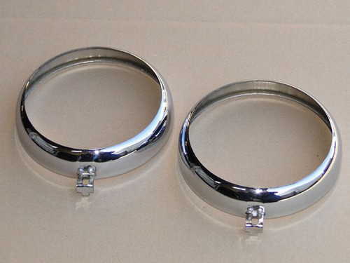 Frontring chrom passend - 2x,