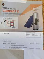 Solaranlage zur Warmwasserbereitung Compact E     