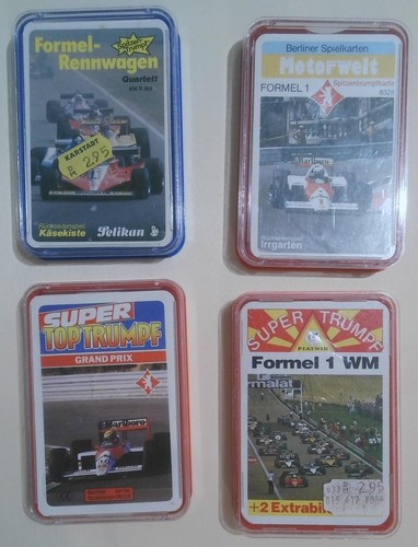 Vintage quartett - f1,