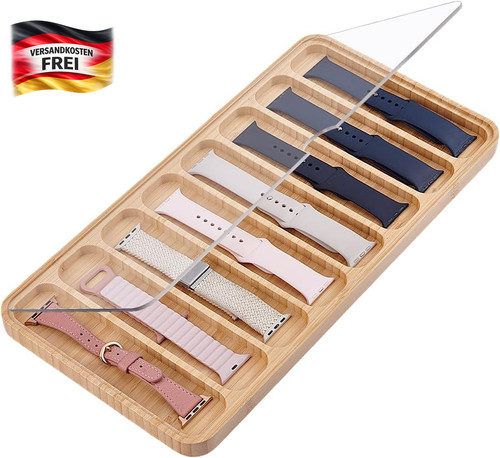 Uhrenarmband organizer holz - uhrenarmband,