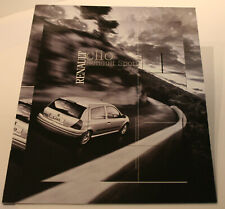 Clio RS 2.0 Renault Sport schöner Hochglanz Prospekt  französisch 1/2000