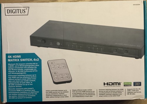 Digitus 60hz hdmi matrix - digitus,