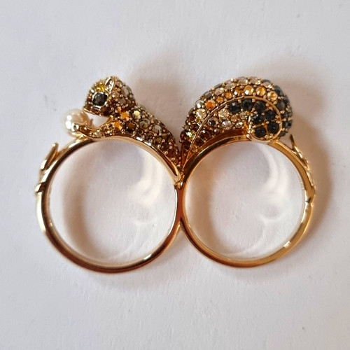 Swarovski eichhörnchen ring - swarovski,