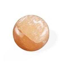 Oranger Selenit Massage-Kugel