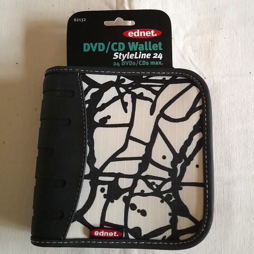 Dvd wallet mappe style - dvd/cd,