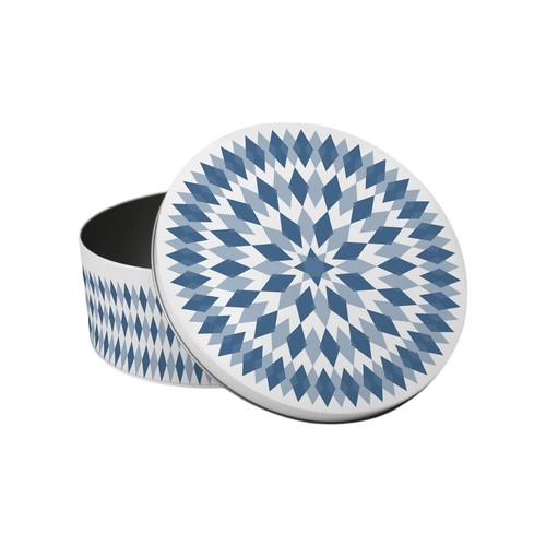 Blaue argle karo kuchenform - argle,