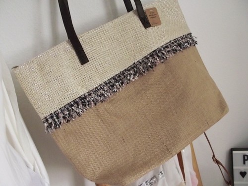 Tasche shopper jute bast - tasche,