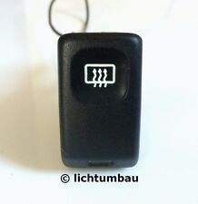 VW Golf 2 Schalter Heckscheibenheizung BLAU ROT WEISS LED Wunschfarbe