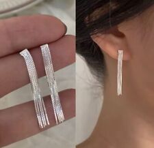 Ohrstecker Lange Kette