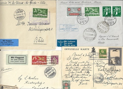 Lot briefe helvetia mix - lot,