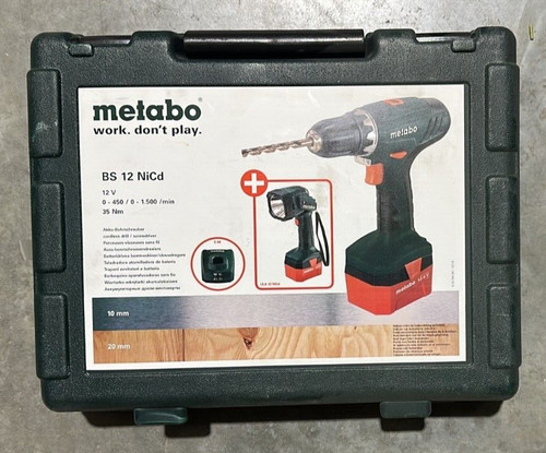 Metabo akku bohrschrauber - metabo, akku-bohrschrauber