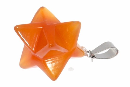 Karneol merkaba stern schmuck - merkaba,